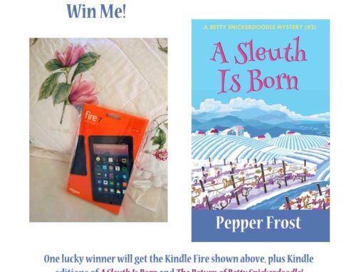 Something new: Cozy mystery reader giveaway!